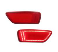 Rétroréflecteur Pare-Chocs Compatible Avec Dodge Pour Journey 2011 2012 2013 2014 2015 2016 2017 Feux Antibrouillard Arrière Réflecteurs Pare-chocs Frein Stationnement Feux Arrière(Red)