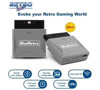 RetroScaler Mini adaptateur récepteur Blueretro pour PS1 PS One PS2 Compatible avec 8bitdo PS4 PS5 Xbox série X contrôleur sans fil Grey