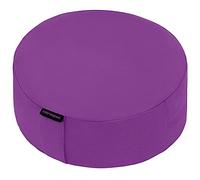 Retrospec Sedona Zafu Coussin de méditation rembourré avec Coques de Sarrasin - Coussin de Yoga pour Pratique de méditation - Lavable en Machine - Housse 100% Coton et poignée de Transport Durable -