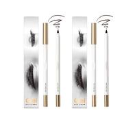 Retrospecti/P Eye liner, Eye liner à Séchage Rapide, Résistant à L'eau Et à La Sueur, Retrospecti/P Crayon Eye liner à L'eau, Résistant à L'eau Et à La Sueur, Qui Ne Bave Pas (Marron*2)