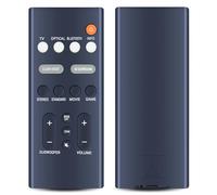 RETROSUN Télécommande de rechange pour barre de son Yamaha SR-B20A VDQ7630 SR-C20A SR-B20ABL SR-C20ABL ATS-C200