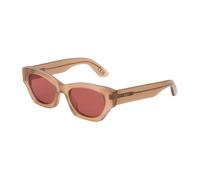 Retrosuperfuture - Lunettes de Soleil Carrées Marron - Femme - Accessoires - Rose - Taille: 52 MM