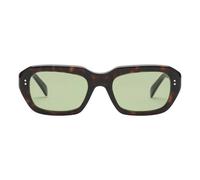 Retrosuperfuture Unisex Retrosuperfuture RHP MILES 3627 Lunettes de soleil Acétate Havane Vert Carré Normale