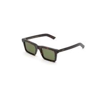 Retrosuperfuture - Lunettes de Soleil Rondes Vintage Modèle 1968 - unisex - Accessoires - Brun - Taille: 52 MM