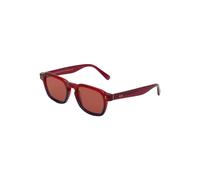 Retrosuperfuture - Lunettes de Soleil Style Rétro Rouge et Bleu - Homme - Accessoires - Rouge - Taille: 49 MM