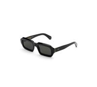 Retrosuperfuture Unisex Retrosuperfuture 17I Fantasma Black Lunettes de soleil Acétate Noir Noir Carré Normale