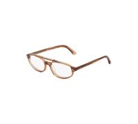 Retrosuperfuture Unisex Retrosuperfuture 2P0 NUMERO 153 COLA Montures optiques Acétate Marron Pilote