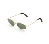Retrosuperfuture Unisex Retrosuperfuture 4UQ TEMA 2.0 GREEN Lunettes de soleil Métal Or Vert Géométrique Normale