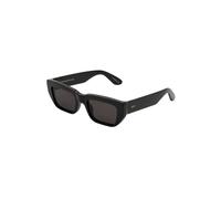 Retrosuperfuture Unisex Retrosuperfuture 6ES RA BLACK Lunettes de soleil outlet Acétate Noir Noir Carré Normale