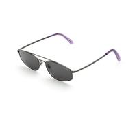 Retrosuperfuture Unisex Retrosuperfuture DQK TEMA 2.0 BLACK Lunettes de soleil Métal Gris Gris Géométrique Normale