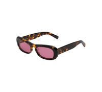 Retrosuperfuture Unisex Retrosuperfuture FXO SUGO BURNT HAVANA Lunettes de soleil Acétate La Havane Rose Carré Normale