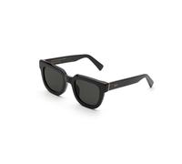 Retrosuperfuture Unisex Retrosuperfuture GP0 Serio Black Lunettes de soleil Acétate Noir Noir Ronde Normale