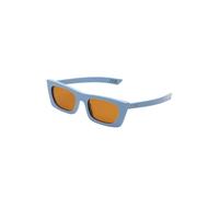 Retrosuperfuture Unisex Retrosuperfuture H7C FRED 2.0 COOLCAT Lunettes de soleil Acétate Bleu Marron Carré Normale