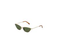 Retrosuperfuture Unisex Retrosuperfuture JGV SPILLO LIGHT HAVANA Lunettes de soleil Métal Or Vert Cat Eye Normale