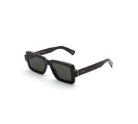 Retrosuperfuture Unisex Retrosuperfuture JHJ Pilastro black Lunettes de soleil Acétate Noir Gris Carré Normale