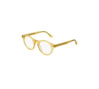 Retrosuperfuture Unisex Retrosuperfuture KW5 NUMERO 129 COZY Montures optiques Acétate Jaune Ronde