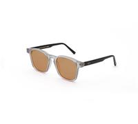 Retrosuperfuture Unisex Retrosuperfuture M4O UNICO STILO Lunettes de soleil Acétate Gris Marron Carré Normale