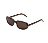 Retrosuperfuture Unisex Retrosuperfuture MCW TROLL BURNT HAVANA Lunettes de soleil Acétate La Havane Marron Carré Normale
