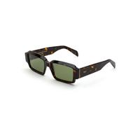 Retrosuperfuture Unisex Retrosuperfuture OPE ASTRO 3627 Lunettes de soleil Acétate Havane Vert Carré Normale