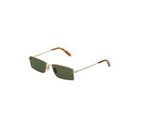 Retrosuperfuture - Lunettes de soleil rectangulaires en métal Chopper - unisex - Accessoires - Brun - Taille: 55 MM