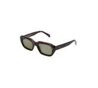 Retrosuperfuture Unisex Retrosuperfuture RHP MILES 3627 Lunettes de soleil Acétate Havane Vert Carré Normale