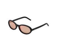 Retrosuperfuture Unisex Retrosuperfuture VVR CHERRY BLACK MATTE Lunettes de soleil Acétate Noir Rose Géométrique