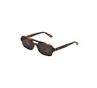 Retrosuperfuture Unisex Retrosuperfuture XDK VICO HAVANA STRIATA Lunettes de soleil Acétate Havane Noir Carré Normale