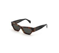 Retrosuperfuture Unisex Retrosuperfuture XWN NAMEKO BURNT HAVANA Lunettes de soleil Acétate Havane Noir Carré Normale