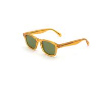 Retrosuperfuture Unisex Retrosuperfuture XY8 LUCE SERENO Lunettes de soleil Acétate Jaune Vert Carré Normale