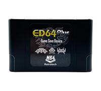 Retrotech ED64 Plus 340 en 1 Multi Game Cartridge pour console de jeux vidéo Nintendo N64