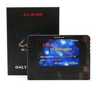 Retrotech Only on Saturn Saroo HD Loader 520 Jeux en 1 Chariot Flash 256 Go - Noir Transparent