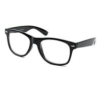retroUV® Lentille Claire Lunettes Lens Style Mode Unisexe Jolie pour Geek Nerd Retro Rond Vintage lunettes Hommes Femmes
