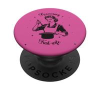 Retrouver la déconstruction d'une Femme commerçante : Une féministe drôle libérée PopSockets PopGrip Adhésif