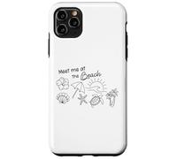 « Retrouvez-moi à la plage » Surf sur l'océan tropical Sea Turtle Summer Coque pour iPhone 11 Pro Max