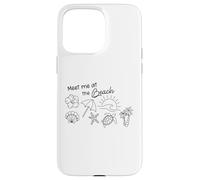 « Retrouvez-moi à la plage » Surf sur l'océan tropical Sea Turtle Summer Coque pour iPhone 15 Pro Max
