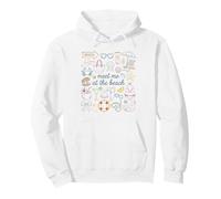 Retrouvez-Moi à The Beach Summer Vacation Vibes Sweat à Capuche
