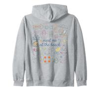 Retrouvez-Moi à The Beach Summer Vacation Vibes Sweat à Capuche