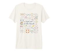 Retrouvez-Moi à The Beach Summer Vacation Vibes T-Shirt Haut de Gamme