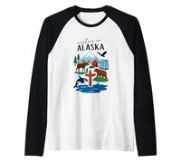 Retrouvez-Moi dans la majestueuse scène animalière de l'Alaska Manche Raglan