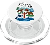Retrouvez-Moi dans la majestueuse scène animalière de l'Alaska PopSockets PopGrip pour MagSafe