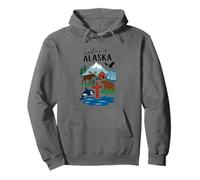 Retrouvez-Moi dans la majestueuse scène animalière de l'Alaska Sweat à Capuche