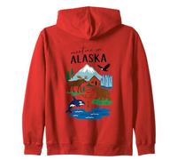 Retrouvez-Moi dans la majestueuse scène animalière de l'Alaska Sweat à Capuche