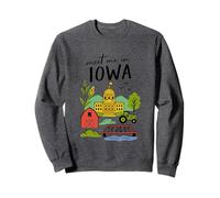 Retrouvez-Moi dans Les scènes de l'Iowa Capitol Corn Barn Sweatshirt