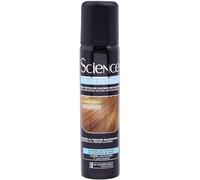 Retrouvez une chevelure uniforme en un instant avec LES COSMETIQUES DESIGN PARIS Spray retouche racines blond foncé, couvre les cheveux blancs, s'élimine au shampoing, 75mL - Lot de 3