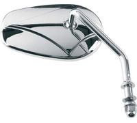 Rétroviseur adaptable sur Harley Davidson, droite 5/16 filetage à droite
