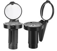 Rétroviseur Arrière De Vélo,Miroir Rotatif à 360 Degrés pour Guidon avec Support,Lentille De Cyclisme En Extérieur | Pour Hommes et Femmes pour Activités de Plein Air sur Route et Camping