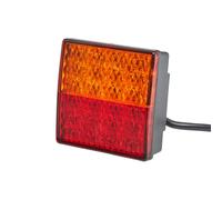 Rétroviseur/arrière droit 24 V LED HELLA pour Scania, Feu stop/clignotant