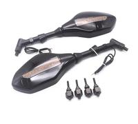 Rétroviseur Arrière Moto 8-10 Mm Avec Éclairage Latéral Pour MT07 MT09 MT10 FZ1 FZ6 FZ09 FZ8 XSR 700 XSR 900 YZF R125 FJR1300