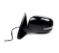 Rétroviseur Automatique Car Rearview Assembly Side Mirror 9 Pins For Mitsubishi For Outlander 2014 2015 2016 2017 2018 2019 Power Turn Signal Heated(Noir,La gauche)