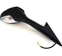 Rétroviseur avec clignotant adaptable sur Aprilia 850 SRV, côté droit, distance du filetage 85 mm avec homologation